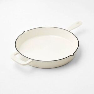 Figmint - 12" Enamel Skillet Cream - Figmint Cream